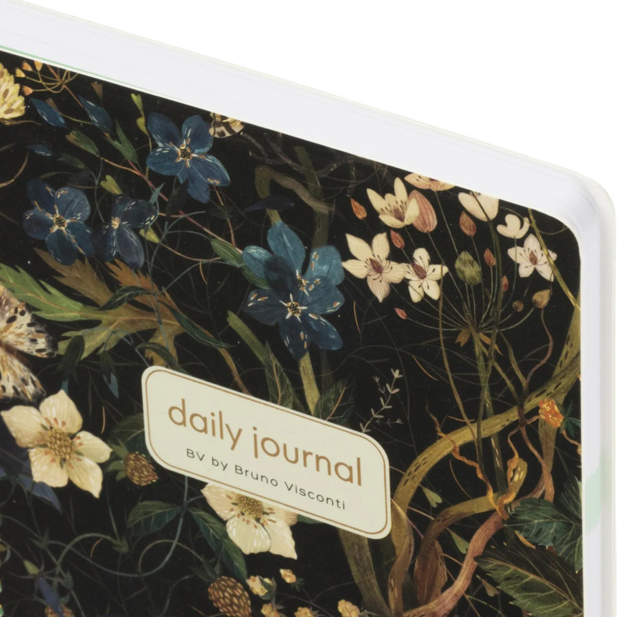 Ежедневник недатированный CUTE DIARY А5,BV,136,лес.яг,зол.греб,3-701/12