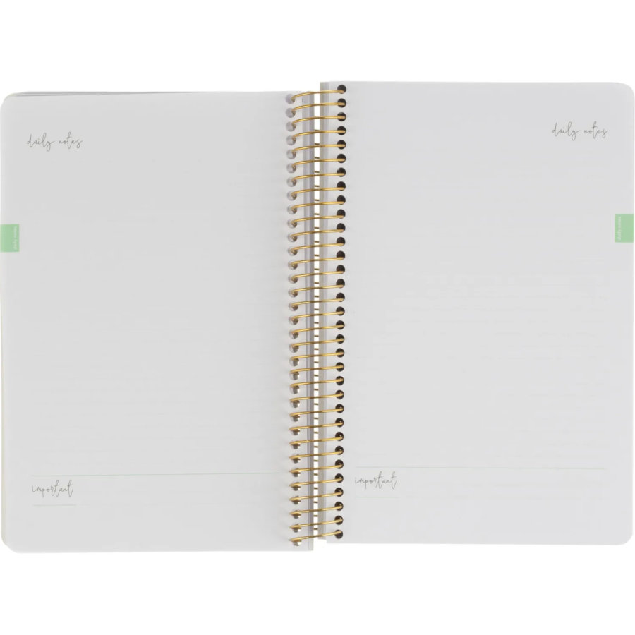 Ежедневник недатированный CUTE DIARY А5,BV,136,лес.яг,зол.греб,3-701/12