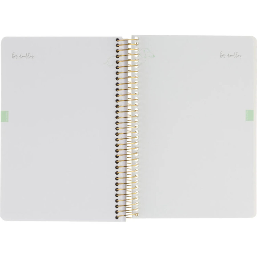 Ежедневник недатированный CUTE DIARY А5,BV,136,лес.яг,зол.греб,3-701/12