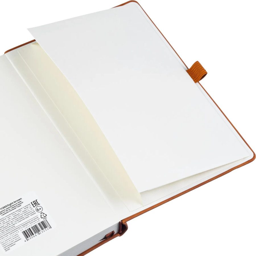 Ежедневник недатированный IF 140x200 160л твер рез Грация I1860/light-brown