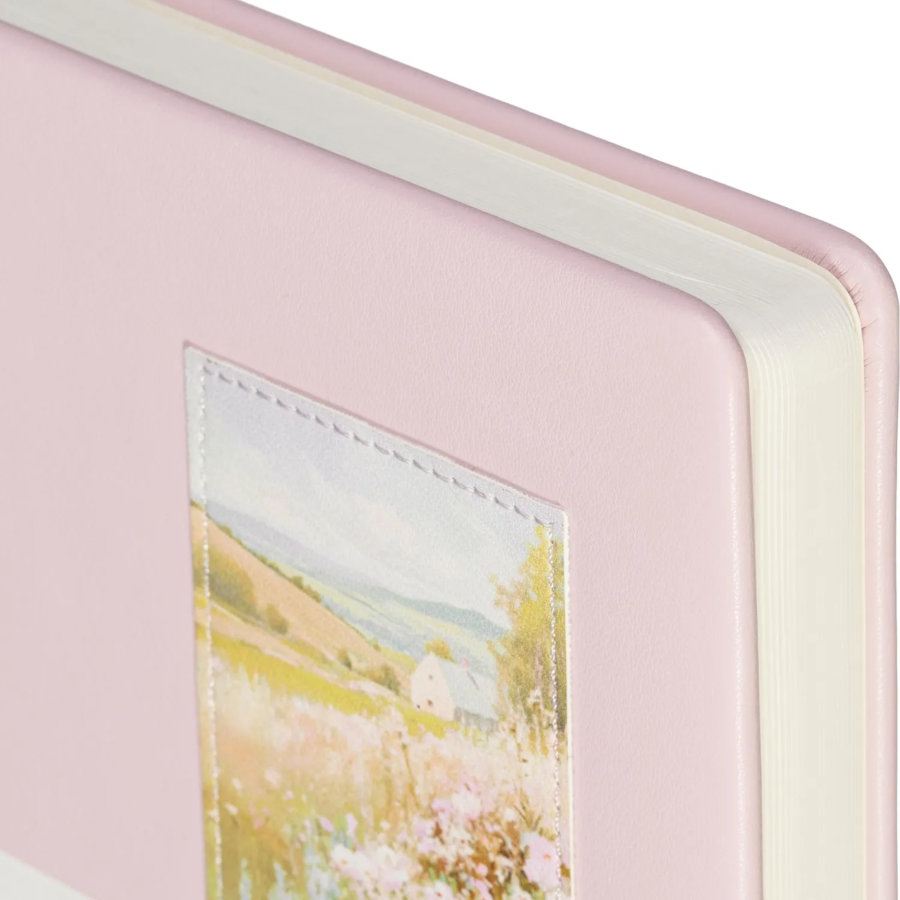 Ежедневник недатированный IF 140x200мм 160л тверд Краски I2000/pink