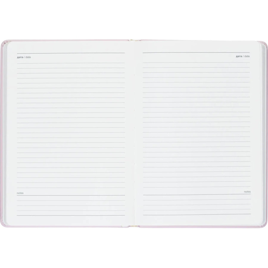 Ежедневник недатированный IF 140x200мм 160л тверд Краски I2000/pink