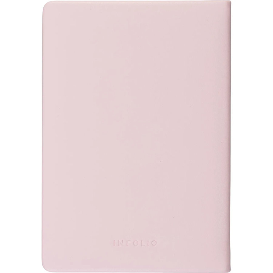Ежедневник недатированный IF 140x200мм 160л тверд Краски I2000/pink