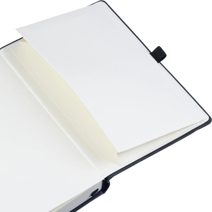 Ежедневник недатированный IF 140x200мм 160л тверд с рез Грация I1860/black