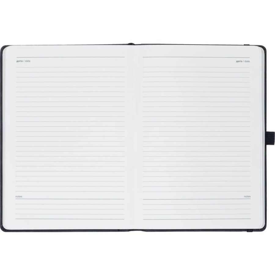 Ежедневник недатированный IF 140x200мм 160л тверд с рез Грация I1860/black