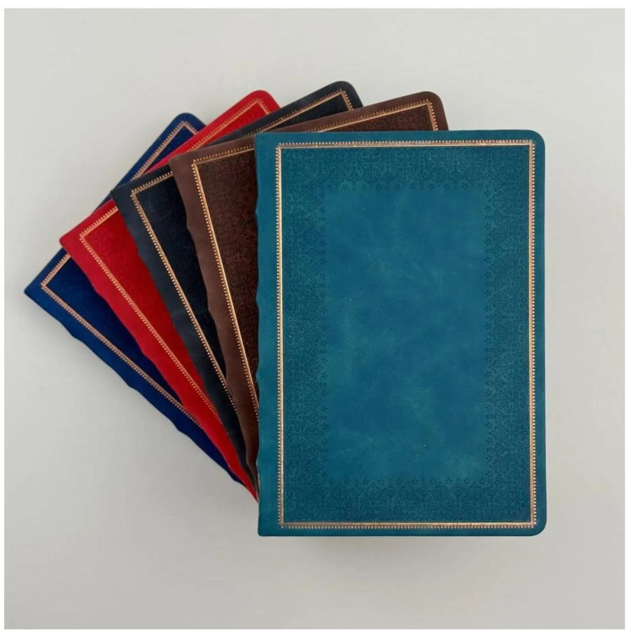 Ежедневник недатированный А5+ КОРОЛЕВСКИЙ черный, бронзовый обрез 3-824/02