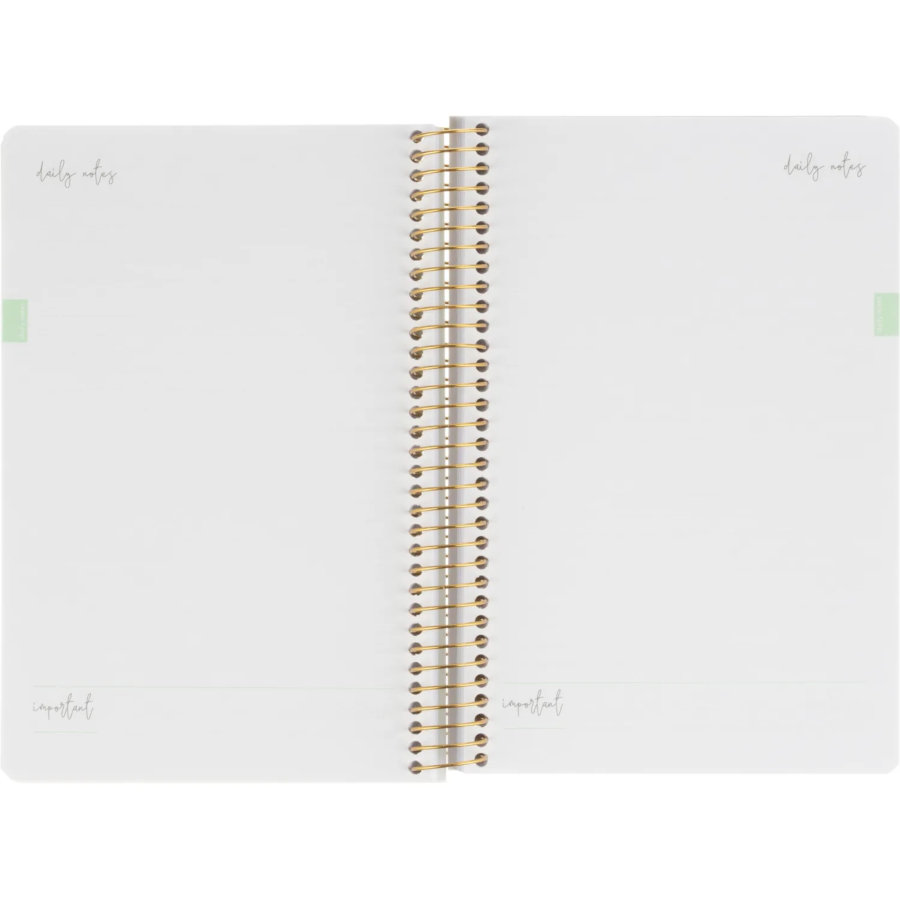 Ежедневник недатированный НА CUTE DIARY А5,BV,136,ЛУГ.ТР,зол.греб,3-701/11