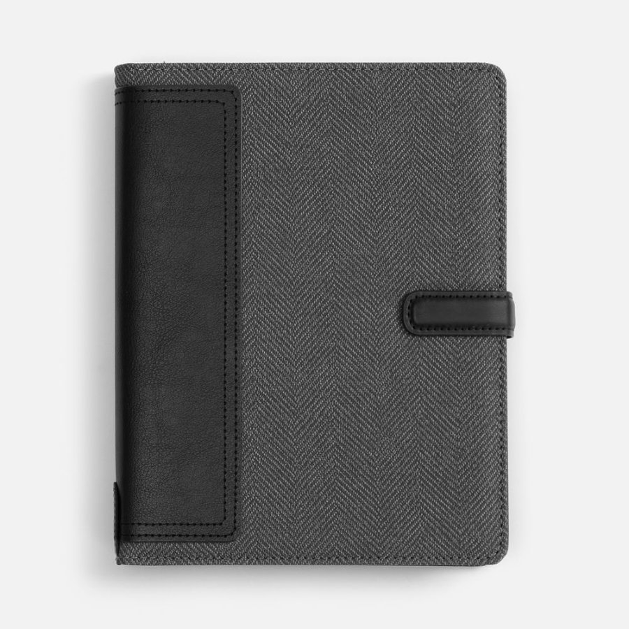 Ежедневник-органайзер Twill недатированный черный
