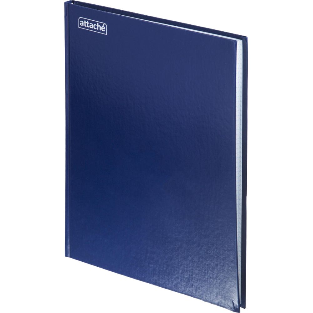 Книга учета 144л, А4, клетка, сшивка, бумвинил ATTACHE