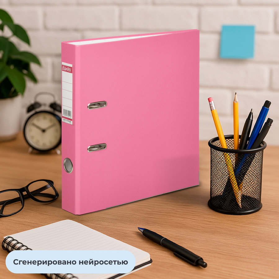 Регистратор Bantex Economy Plus 50 мм фуксия 