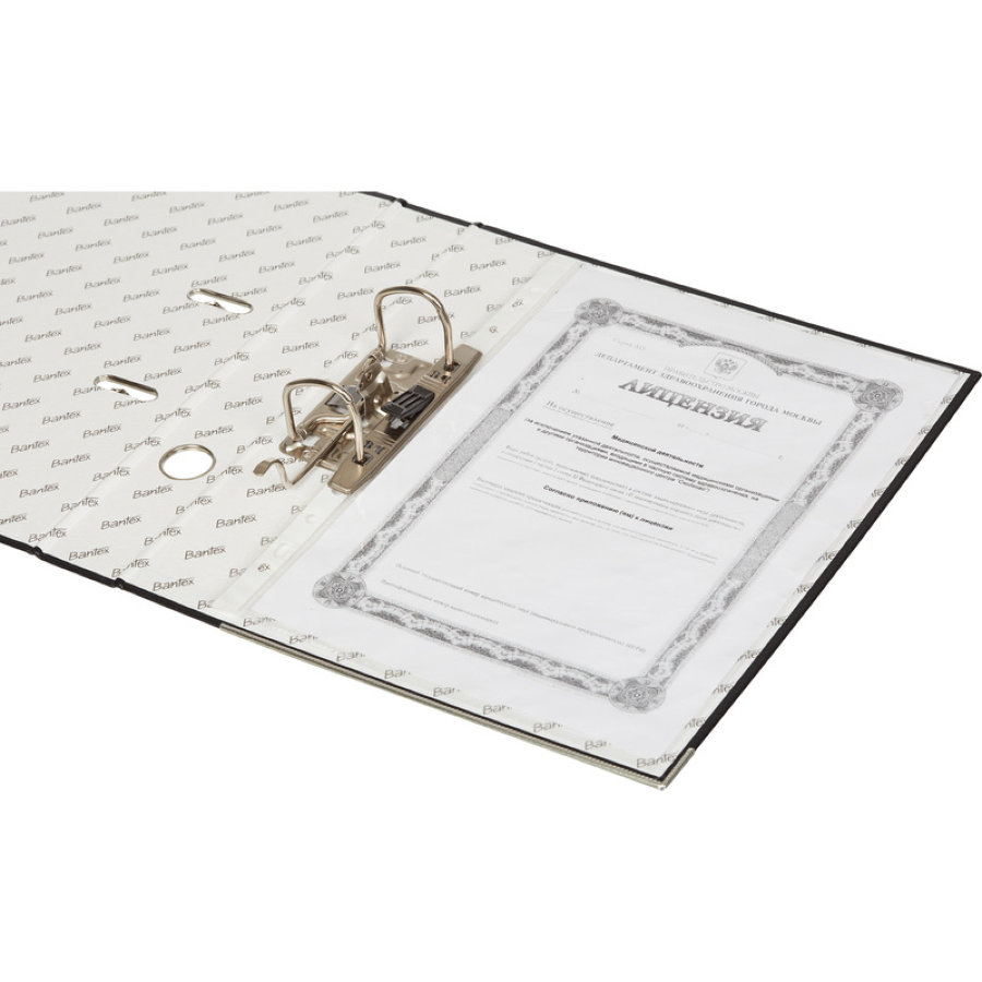Регистратор BANTEX ECONOMY PLUS 50мм 1447-10 черный