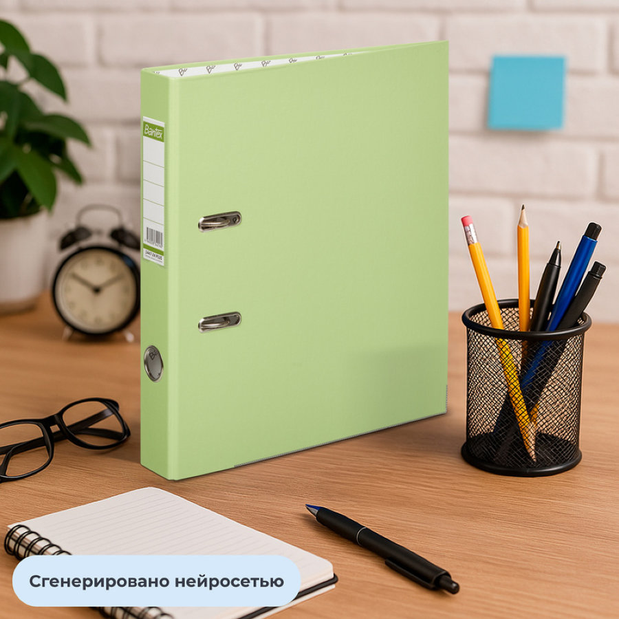 Регистратор BANTEX ECONOMY PLUS 50мм лайм 