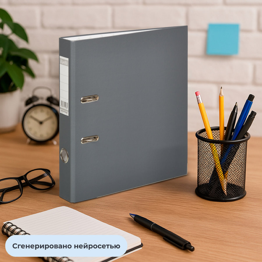 Регистратор BANTEX Economy PLUS, 50мм, серый 