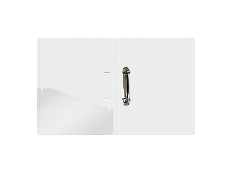 Папка на 2 кольцах Berlingo "Aqua", 24мм, 600мкм, D-кольца, с внутр. карманом, с рисунком