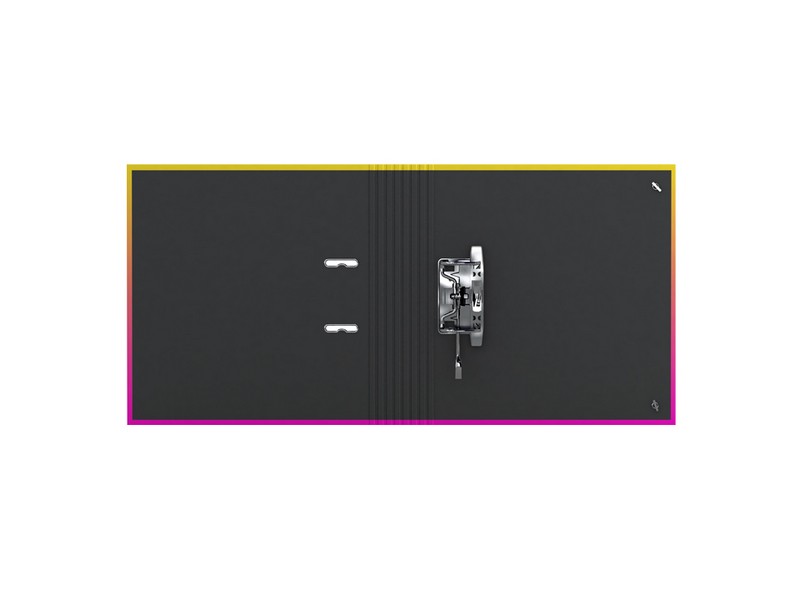 Папка-регистратор Berlingo "Radiance", 50мм, ламинированная, желтый/розовый градиент