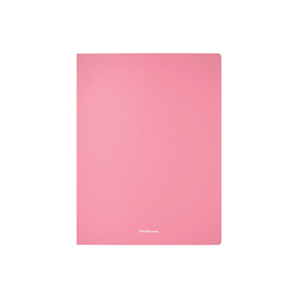 Папка на 2 кольцах пластиковая ErichKrause Matt Pastel, 24мм, A4, ассорти 