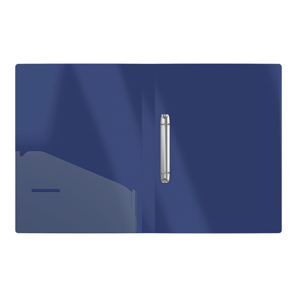 Папка на 2 кольцах пластиковая ErichKrause MEGAPOLIS, 35 мм, А4, ассорти 