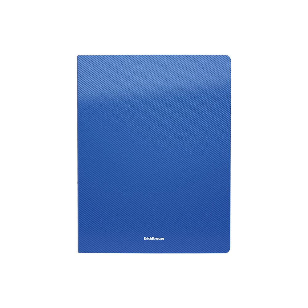 Папка на 4 кольцах пластиковая ErichKrause Diagonal Vivid, 24мм, A4, ассорти  