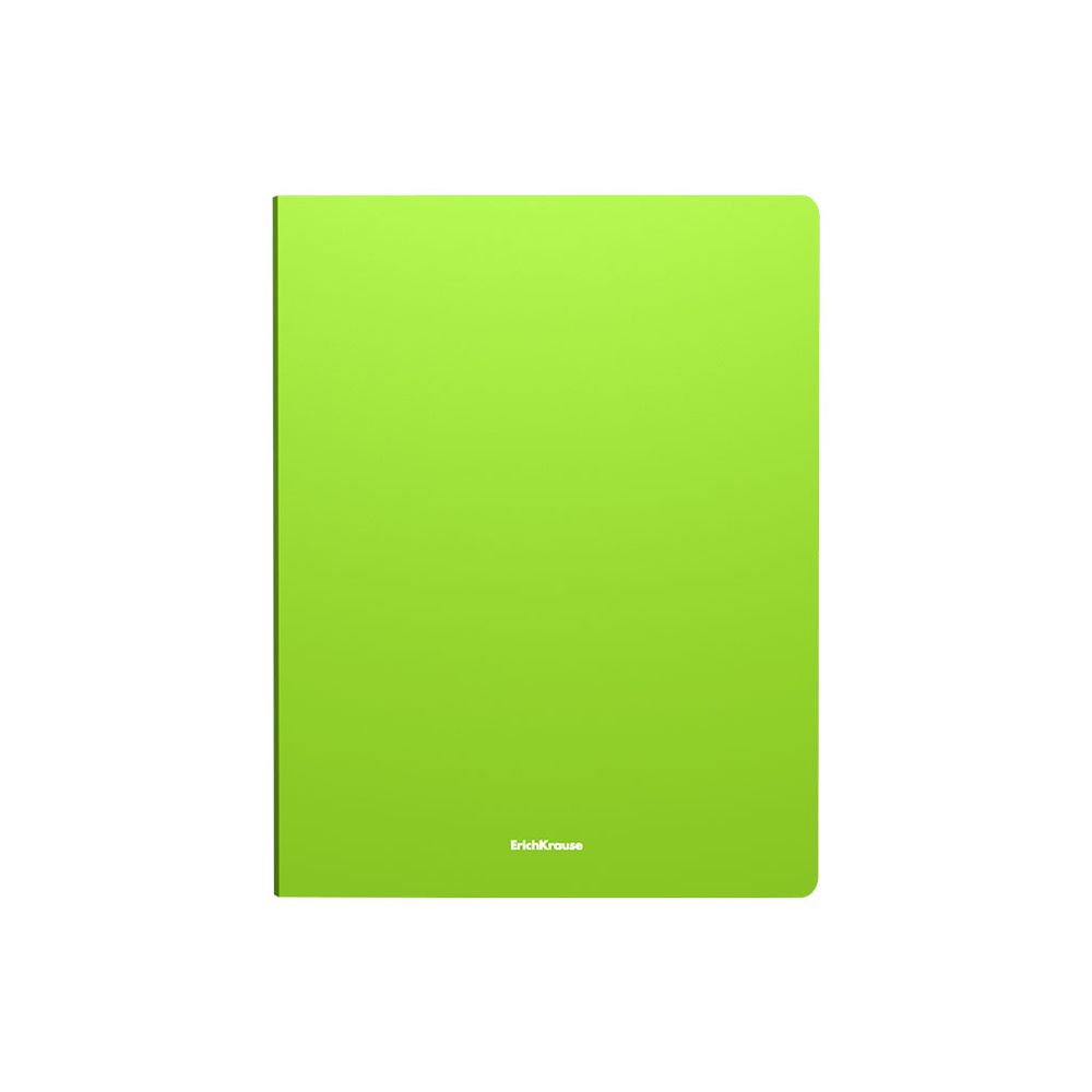 Папка на 4 кольцах пластиковая ErichKrause Matt Neon, 24мм, A4, ассорти 