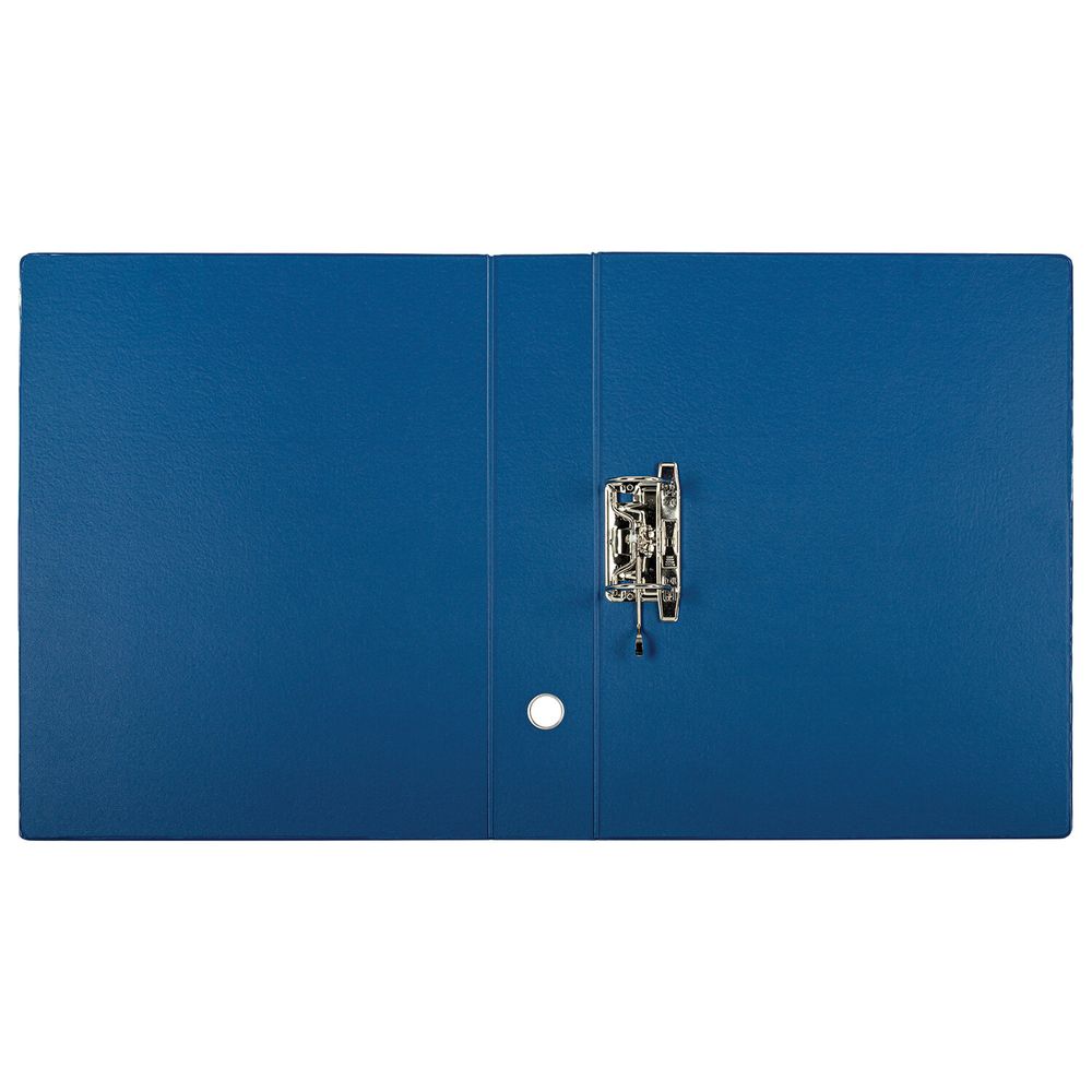 Папка-регистратор БОЛЬШОГО ФОРМАТА А3 с двухсторонним покрытием из ПВХ, 70 мм, синяя, BRAUBERG