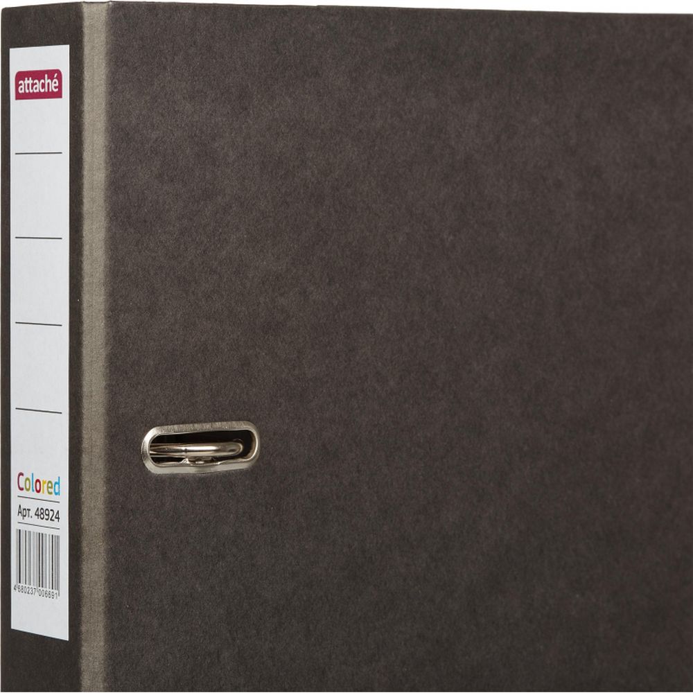 Регистратор ATTACHE Colored, 50мм, черный