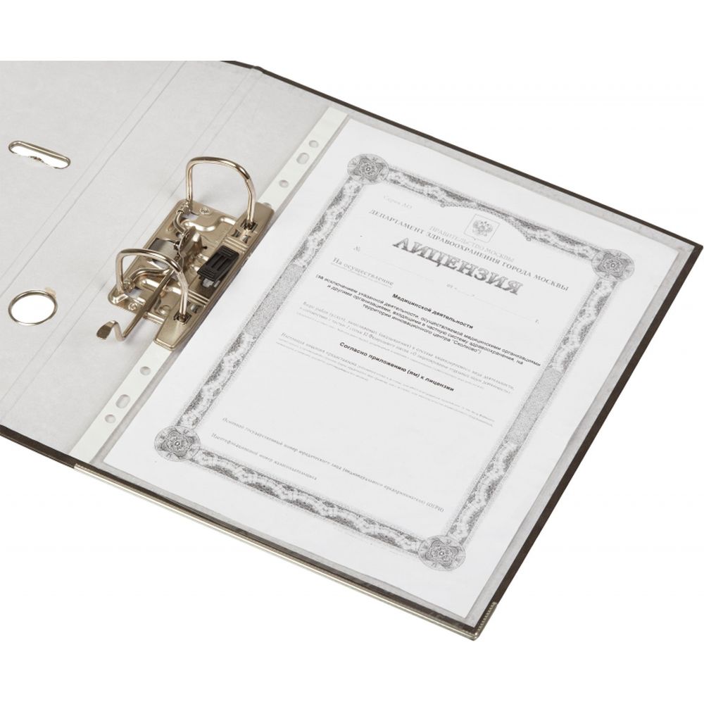 Регистратор ATTACHE Colored, 50мм, черный