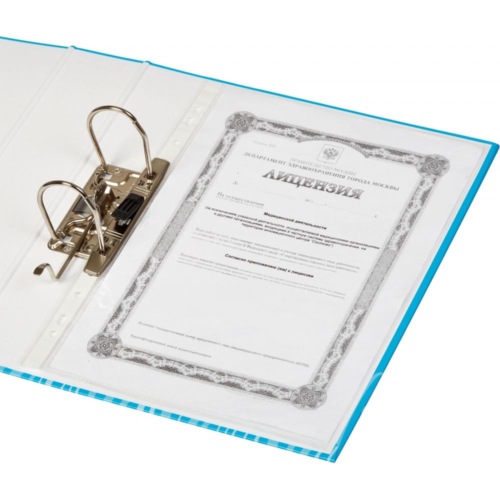 Регистратор ATTACHE Fantasy, 75мм, голубой