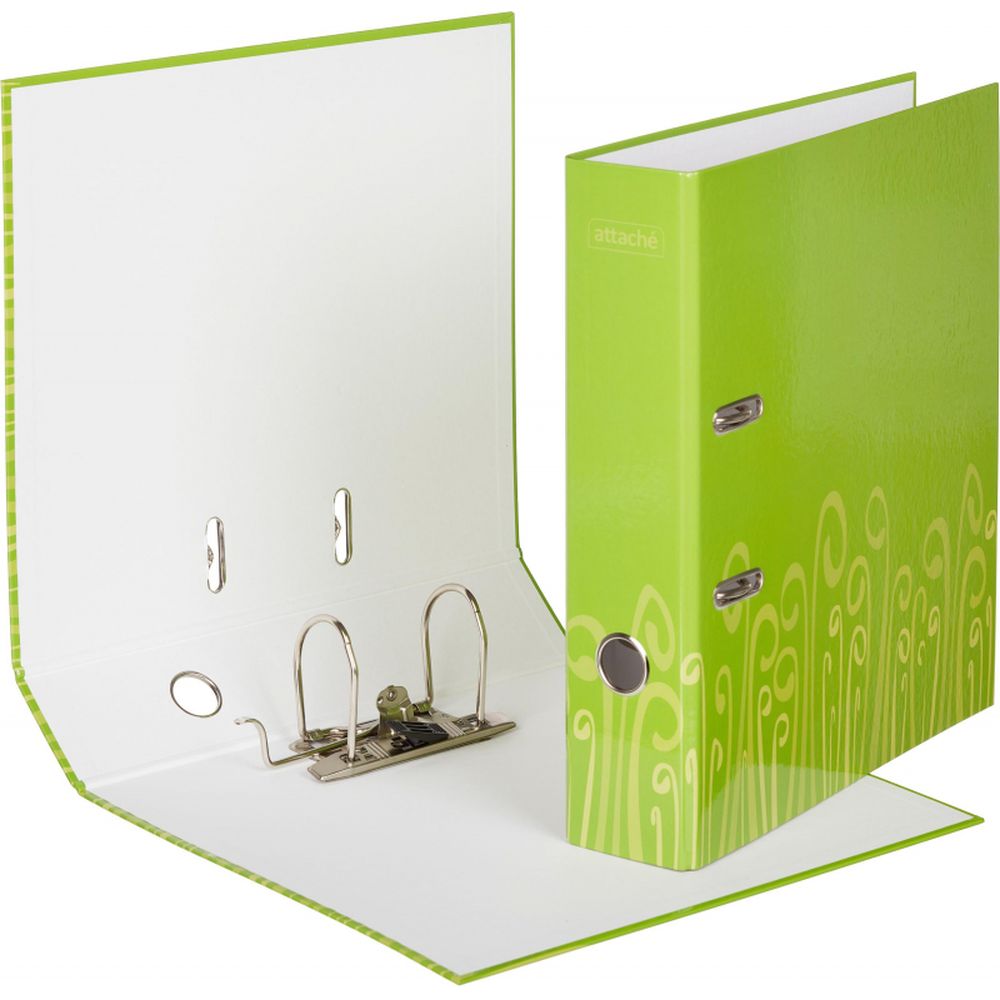 Регистратор ATTACHE Fantasy, 75мм, салатовый