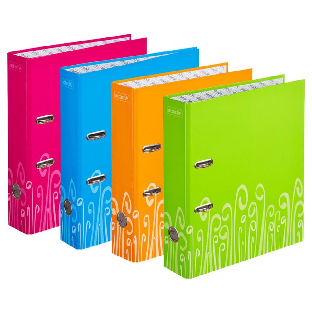 Регистратор ATTACHE Fantasy, 75мм, салатовый