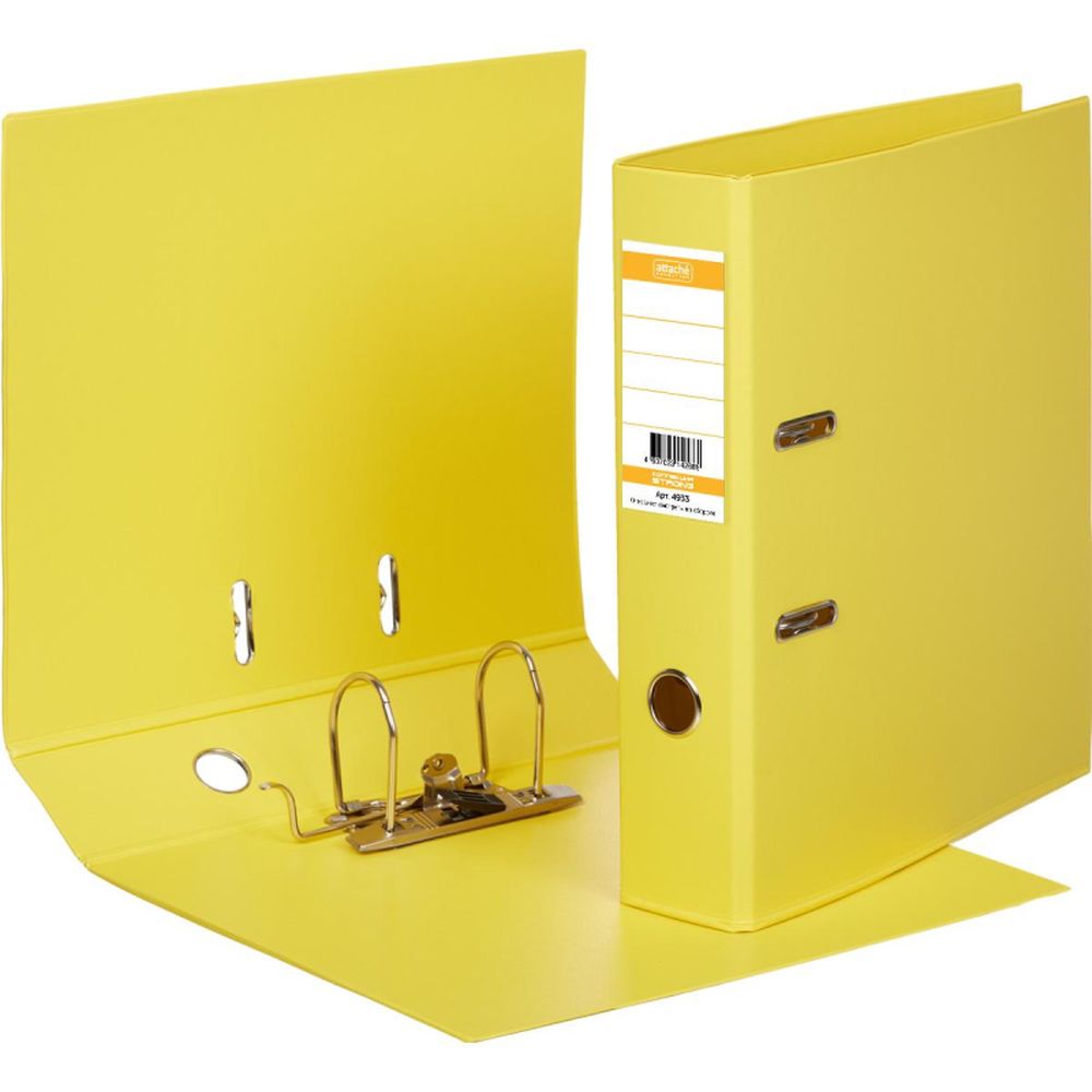 Регистратор BANTEX 1450-06, 70мм, желтый