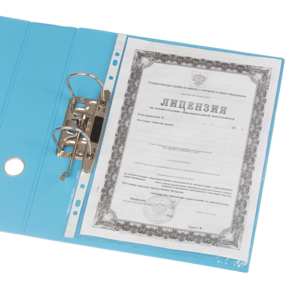 Регистратор BANTEX 1450-23, 70мм, небесно-голубой