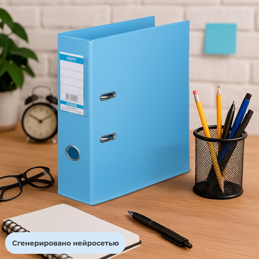 Регистратор BANTEX 1450-23, 70мм, небесно-голубой