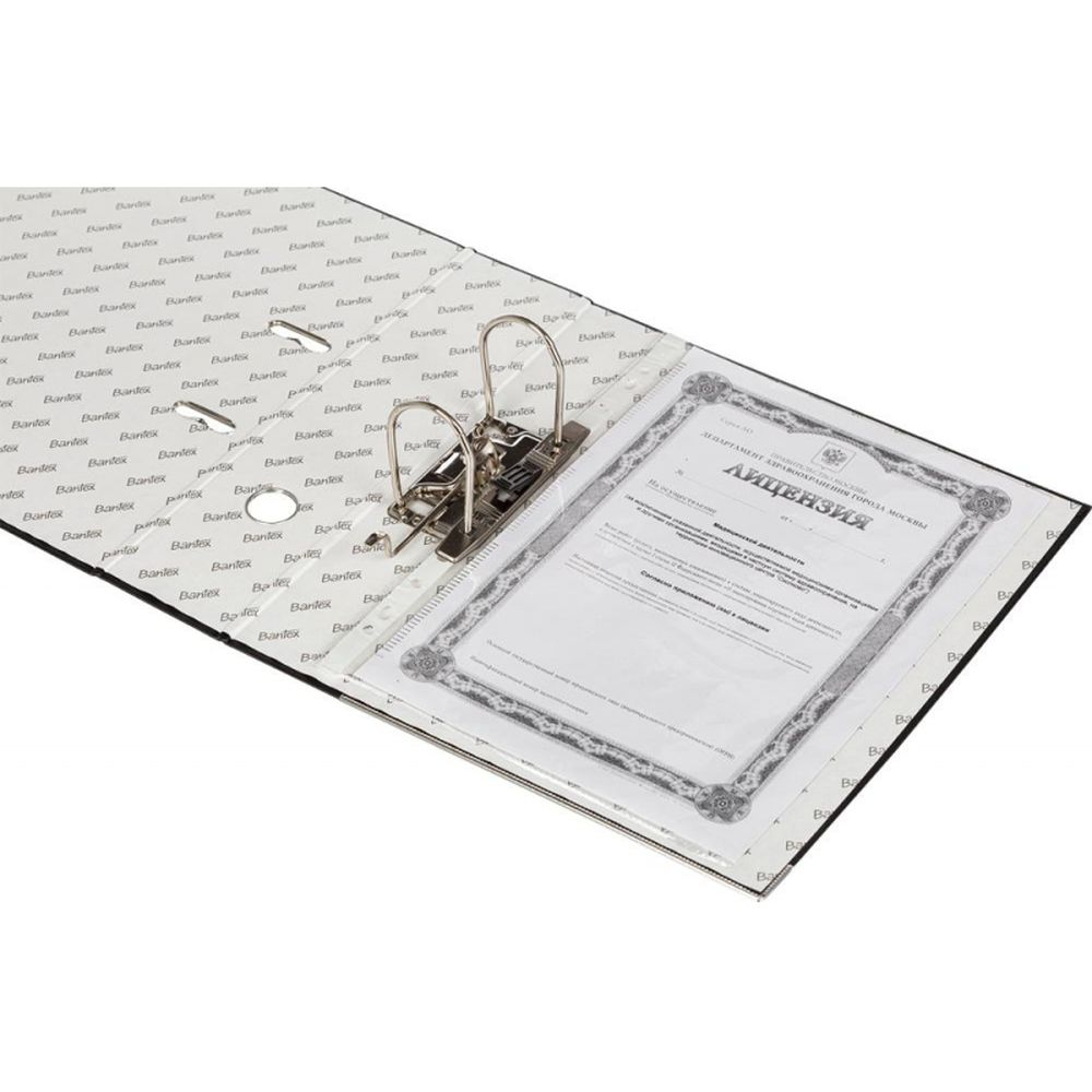 Регистратор BANTEX ECONOMY 1446-10 PLUS, 80мм,черный