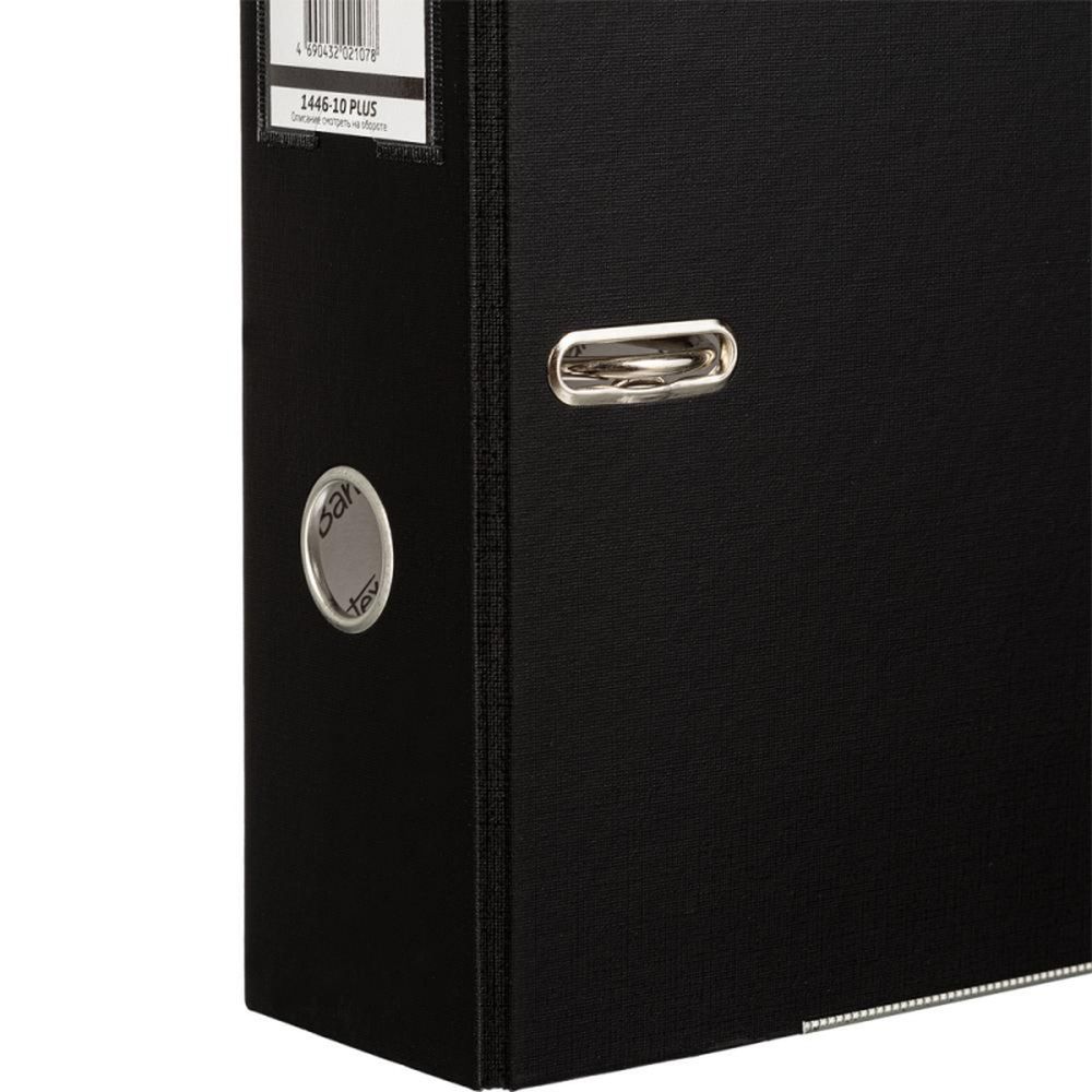 Регистратор BANTEX ECONOMY 1446-10 PLUS, 80мм,черный