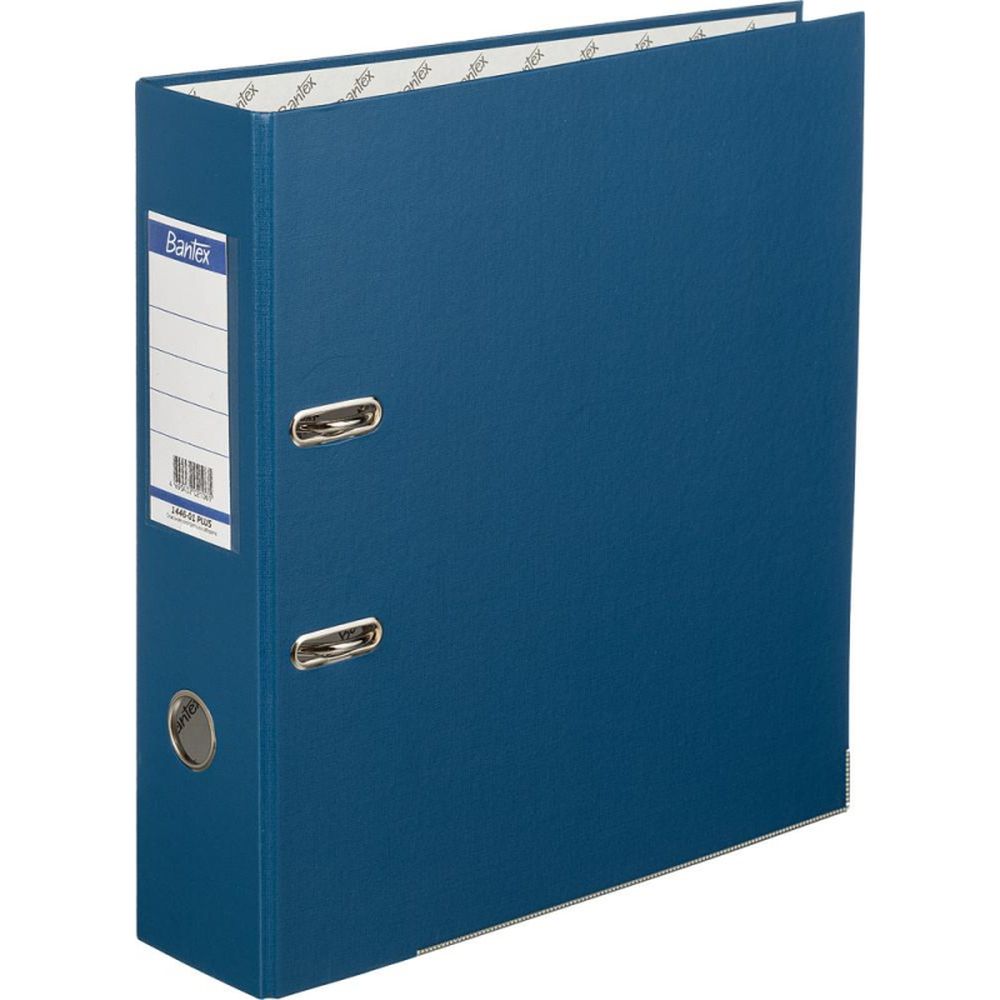 Регистратор BANTEX Economy PLUS 1446-01, 80мм, синяя