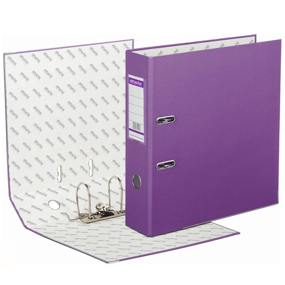 Регистратор BANTEX Economy PLUS 1446-01, 80мм, фиолетовый