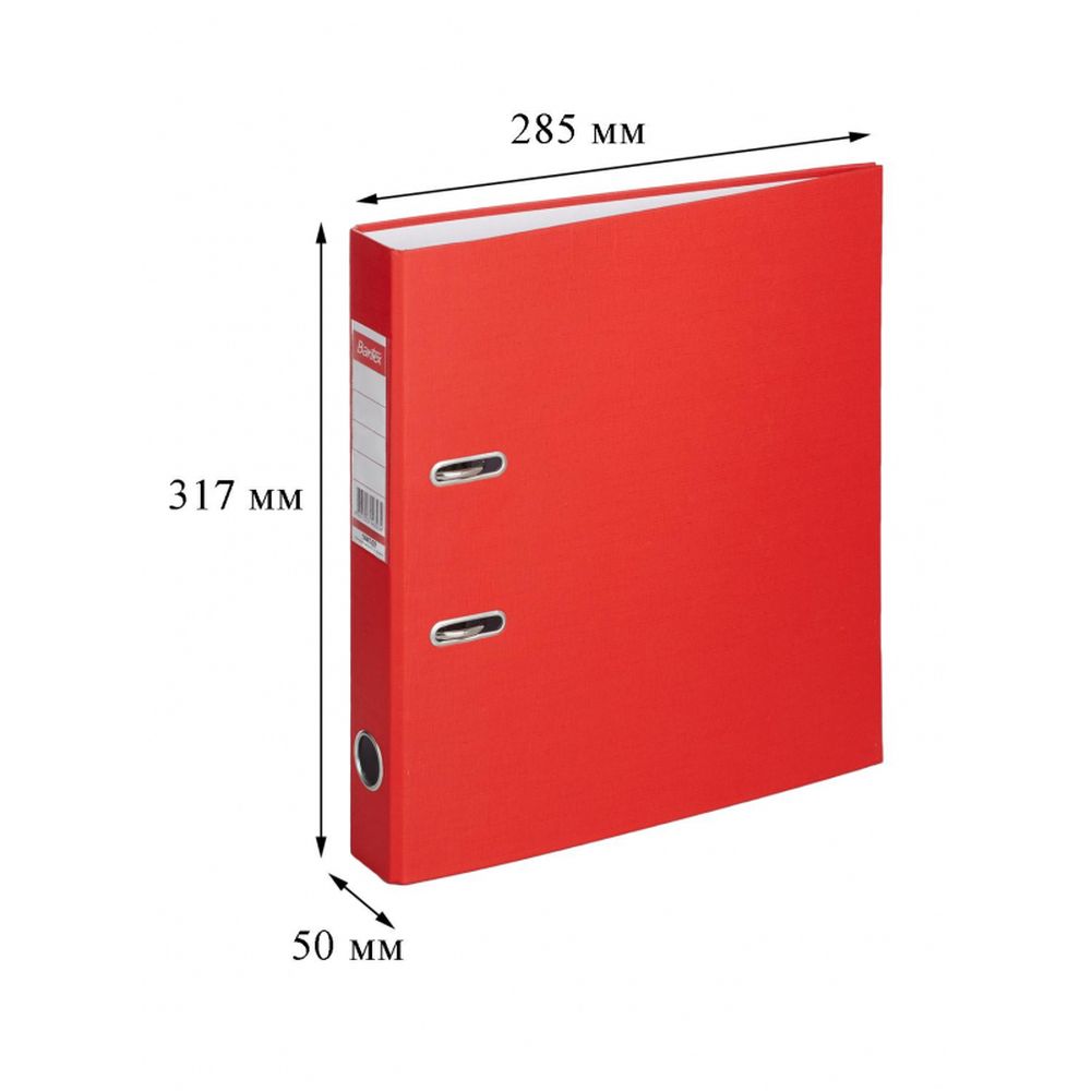 Регистратор BANTEX Economy, 50мм, красный