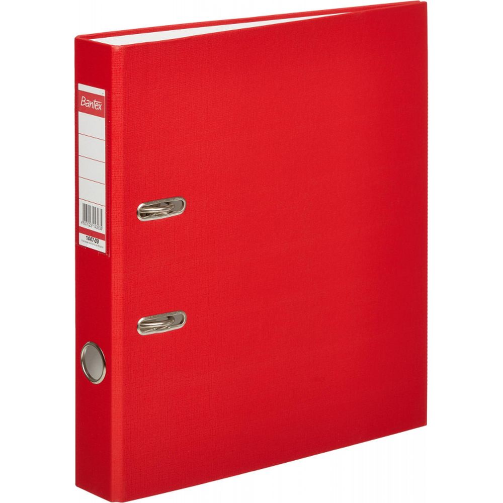 Регистратор BANTEX Economy, 50мм, красный