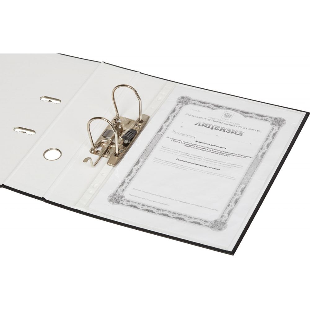 Регистратор BANTEX Economy, 70мм, черный