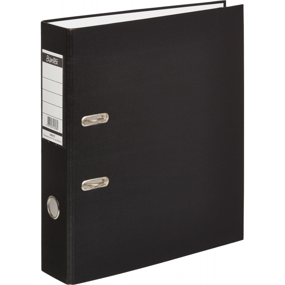 Регистратор BANTEX Economy, 70мм, черный