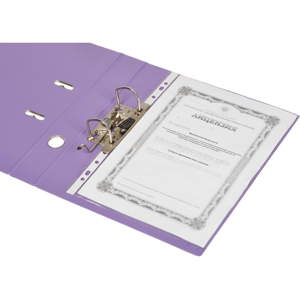 Регистратор BANTEX, 50мм, сиреневый