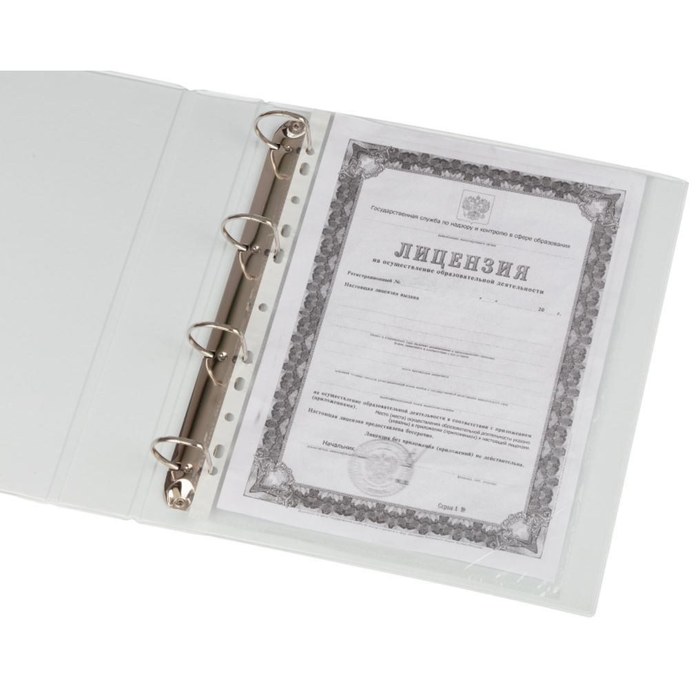 Папка "Панорама" Bantex, А4, 45/50мм, белая