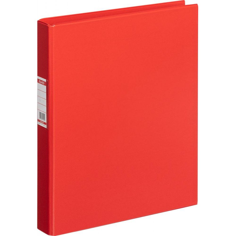 Папка на 2-х кольцах Bantex, А4, 25/35мм, картон/ПВХ, красная