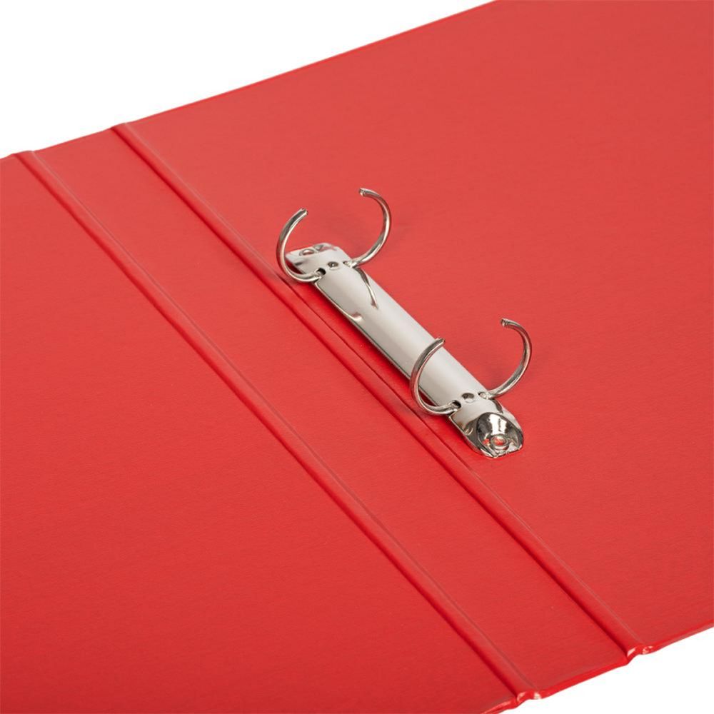 Папка на 2-х кольцах Bantex, А4, 25/35мм, картон/ПВХ, красная