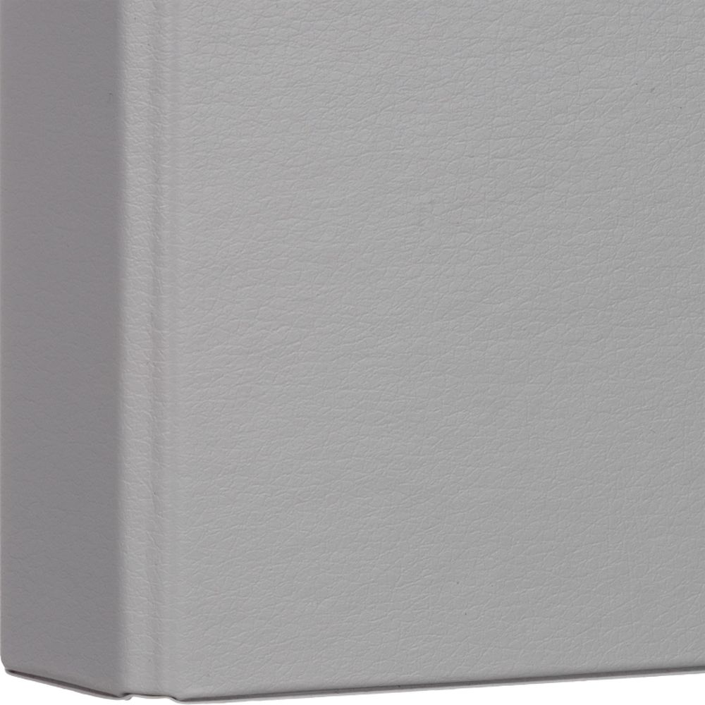 Папка на 2-х кольцах Bantex, А4, 25/35мм, картон/ПВХ, серая