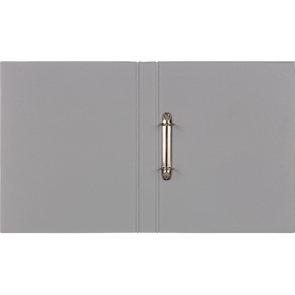 Папка на 2-х кольцах Bantex, А4, 25/35мм, картон/ПВХ, серая