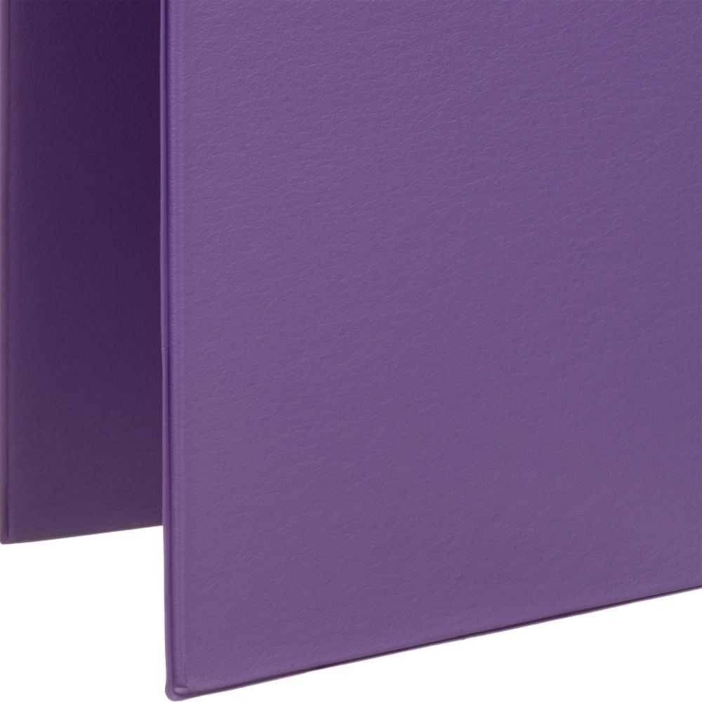 Папка на 2-х кольцах Bantex, А4, 25/35мм, картон/ПВХ, сиреневый