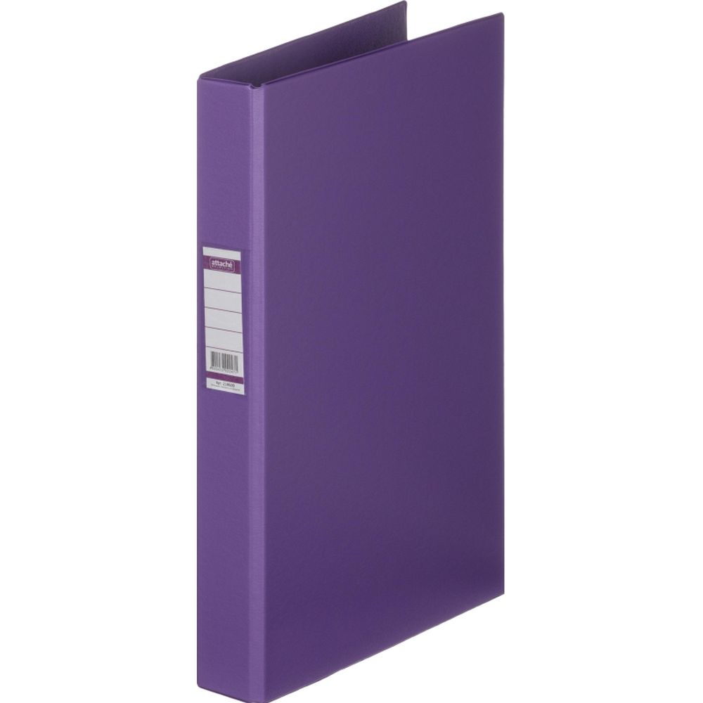 Папка на 2-х кольцах Bantex, А4, 25/35мм, картон/ПВХ, сиреневый