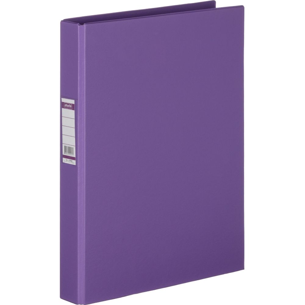 Папка на 2-х кольцах Bantex, А4, 25/35мм, картон/ПВХ, сиреневый