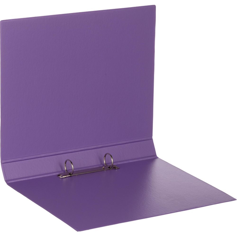 Папка на 2-х кольцах Bantex, А4, 25/35мм, картон/ПВХ, сиреневый